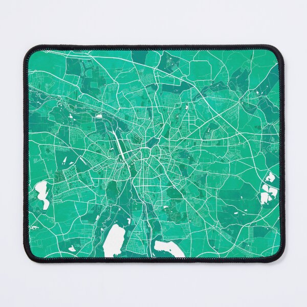 Item preview, Leipzig City Map of Saxony, Germany - Watercolor designed and sold by deMAP.
