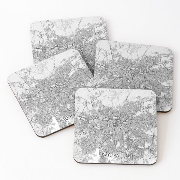 Item preview, Mapa de la ciudad de Sao Paulo de Brasil - Luz designed and sold by deMAP.