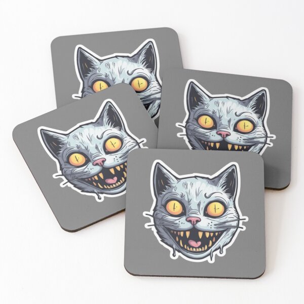 Item preview, psycho cat designed and sold by SketchysDESIGNS.