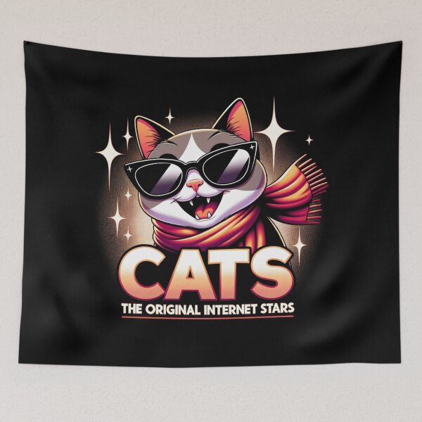 Item preview, Cats The Original Internet Stars designed and sold by ZenEverAI.