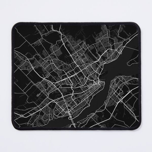 Item preview, Quebec City Map of Canada - Full Moon designed and sold by deMAP.