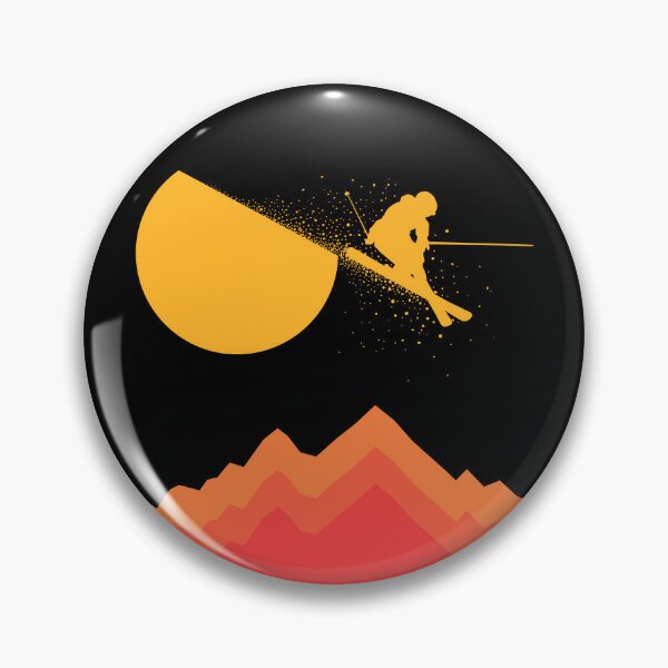 Item preview, Slicing the Sun While Skiing Up High designed and sold by sachpica.
