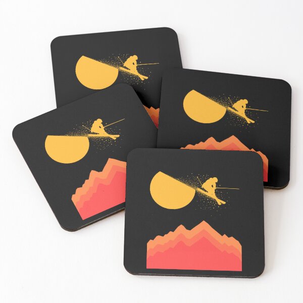 Item preview, Slicing the Sun While Skiing Up High designed and sold by sachpica.