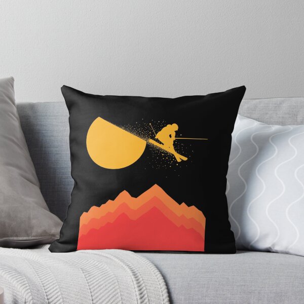 Item preview, Slicing the Sun While Skiing Up High designed and sold by sachpica.