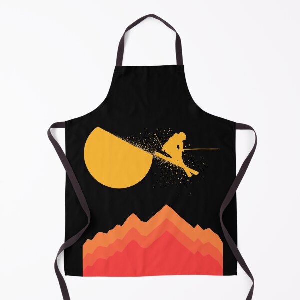 Item preview, Slicing the Sun While Skiing Up High designed and sold by sachpica.