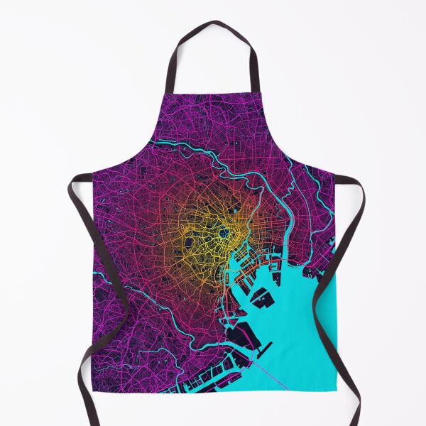Item preview, Tokyo City Map of Japan - Neon designed and sold by deMAP.
