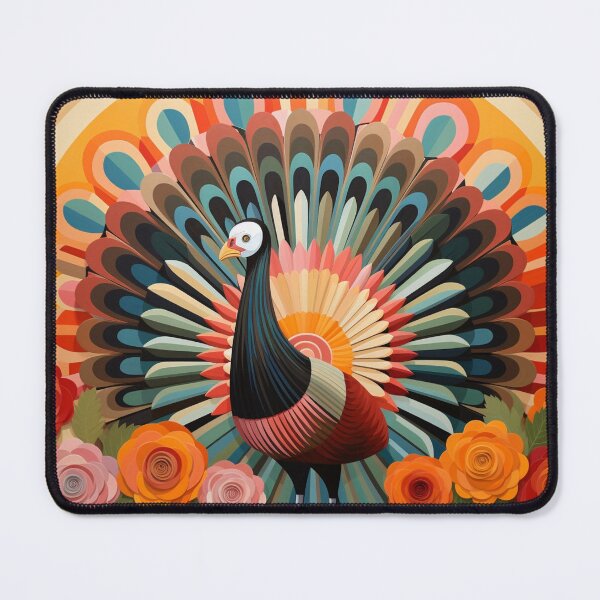 Item preview, Abstract Thanksgiving Turkey designed and sold by tomorrowsart.