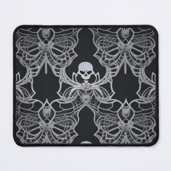 Item preview, Spooky skeletons Halloween black lace designed and sold by Roxburylane.