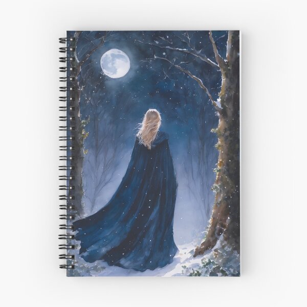 Item preview, Winter Maiden of the Moon designed and sold by Lyra The Lavender Witch.