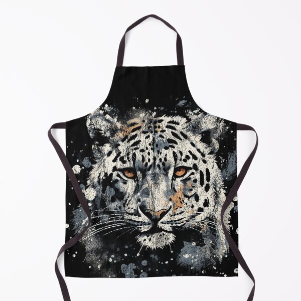 Item preview, Ounce Snow Leopard - Street Art Vintage Distressed Wildlife designed and sold by GVRDesign.