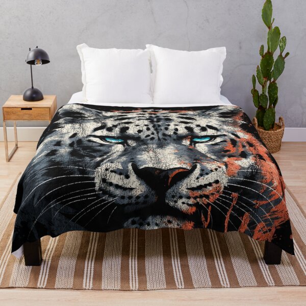 Item preview, An Ounce Leopard - Street Art Vintage Distressed Wildlife designed and sold by GVRDesign.