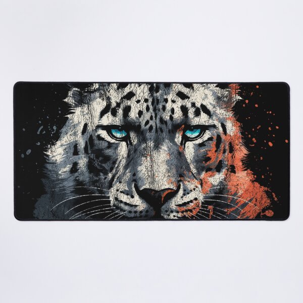 Item preview, An Ounce Leopard - Street Art Vintage Distressed Wildlife designed and sold by GVRDesign.