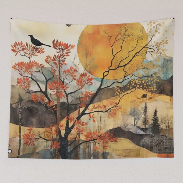 Artikelvorschau, Herbstliche Kunstillustration entworfen und verkauft von tomorrowsart.