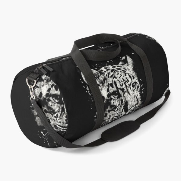 Item preview, White Snow Leopard - Street Art Vintage Distressed Wildlife designed and sold by GVRDesign.