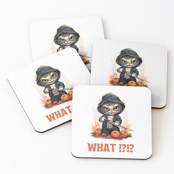 Item preview,  "Street Cat Slasher: Halloween's Sharpest Feline" designed and sold by x4e-designs.