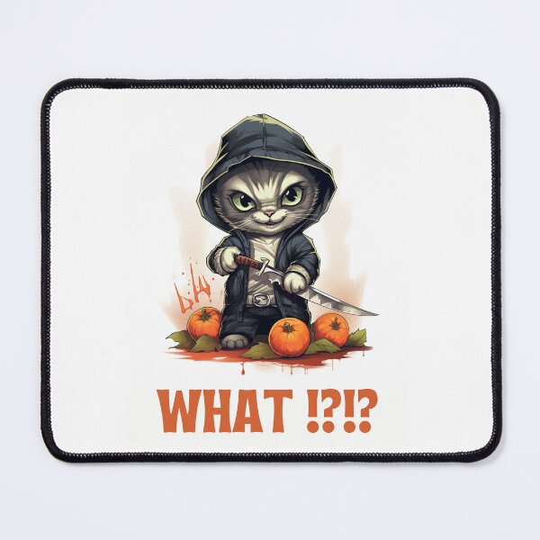 Item preview, "Street Cat Slasher: Halloween's Sharpest Feline" designed and sold by x4e-designs.