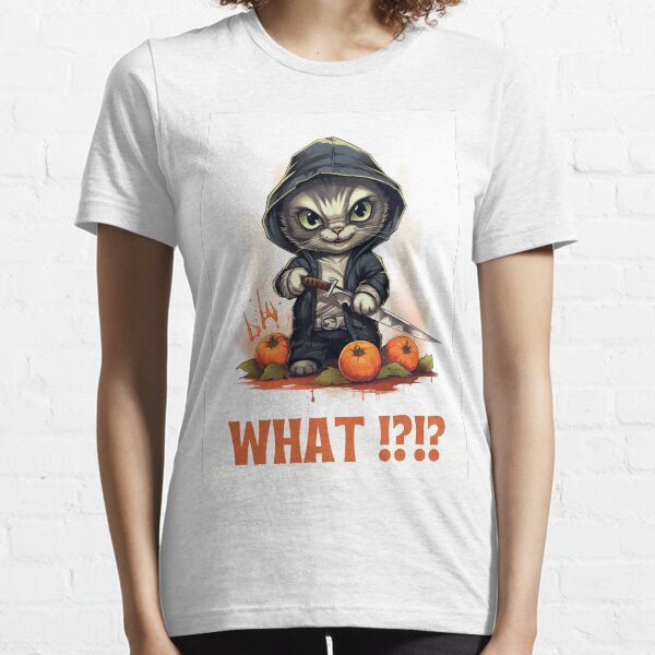 Item preview,  "Street Cat Slasher: Halloween's Sharpest Feline" designed and sold by x4e-designs.
