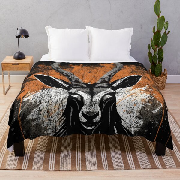 Item preview, A Springbuck Antelope - Street Art Vintage Distressed Animal designed and sold by GVRDesign.