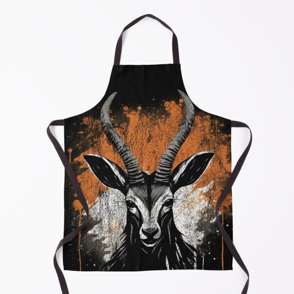 Item preview, A Springbuck Antelope - Street Art Vintage Distressed Animal designed and sold by GVRDesign.