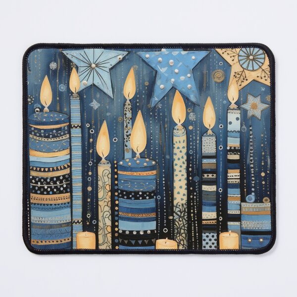 Item preview, Hanukka Candle Art designed and sold by tomorrowsart.