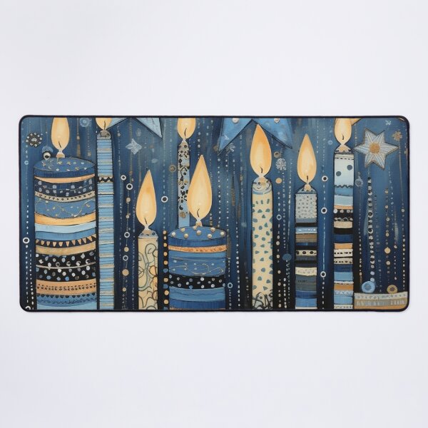 Item preview, Hanukka Candle Art designed and sold by tomorrowsart.