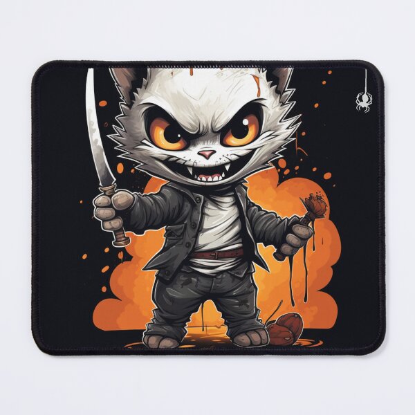 Item preview, "Street Cat Slasher: Purr-veyor of Halloween Chills" designed and sold by x4e-designs.