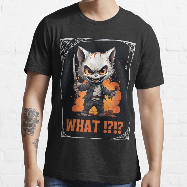 Item preview, "Street Cat Slasher: Purr-veyor of Halloween Chills" designed and sold by x4e-designs.