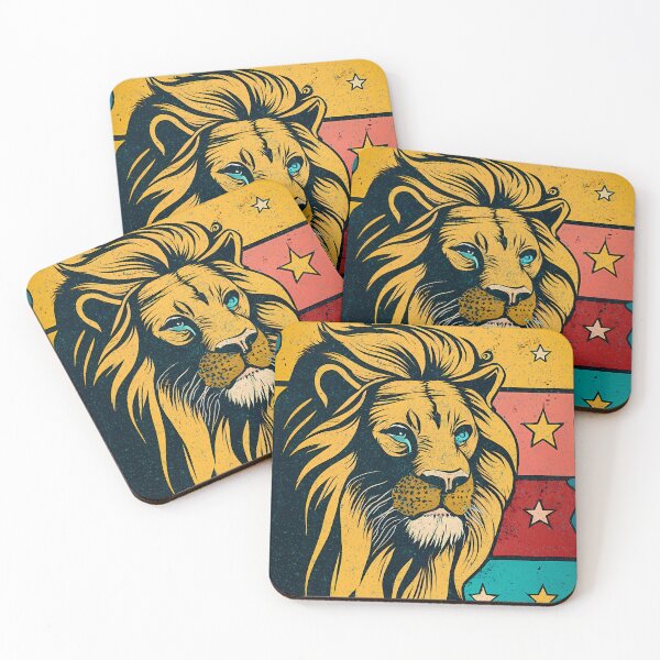Item preview, Steady Rolling Lion Prints Sad Circus Lion #2 designed and sold by SteadyRolling.