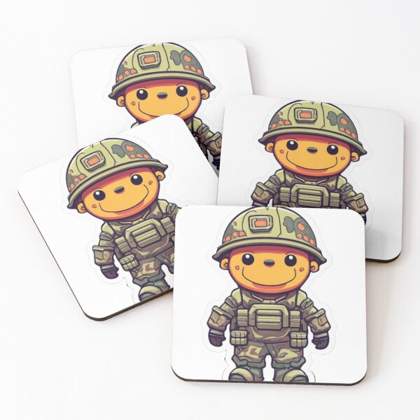 Item preview, Adorable Multicolored Toy Soldiers designed and sold by Mantasrl.