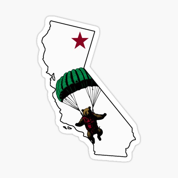 red bars logo just jump parachutist clipart hobby' Men's T-Shirt