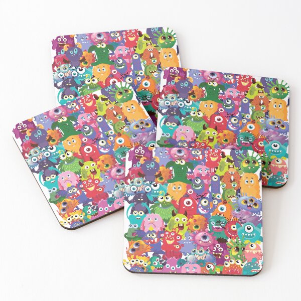 Item preview, Fun Scary Monsters and doodle designed and sold by RsomKhan.