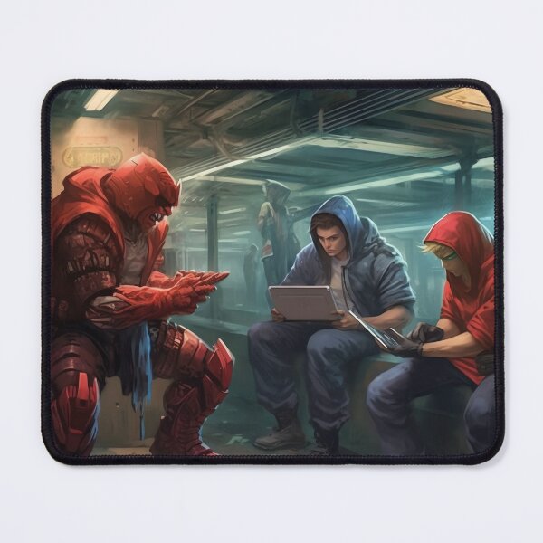Item preview, heroes and villains in the underground designed and sold by ivanmejia.