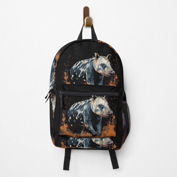 Item preview, A Mountain Tapir - Street Art Vintage Distressed Wildlife designed and sold by GVRDesign.