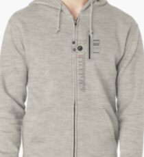 Baseline Test Zipped Hoodie