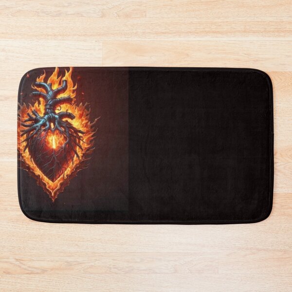 Item preview, Flaming Heart of Passion designed and sold by THEVOICE-AI.