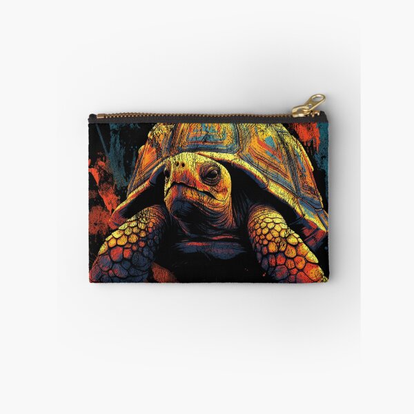 Item preview, A Hermann's Tortoise - Vintage Distressed Street Art Animals designed and sold by GVRDesign.