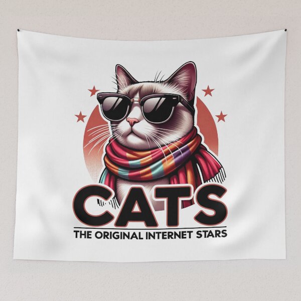 Item preview, Cats The Original Internet Stars designed and sold by ZenEverAI.