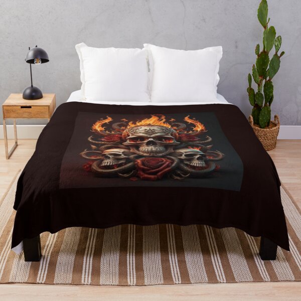 Item preview, Roses and Skull Reign of Fear designed and sold by THEVOICE-AI.