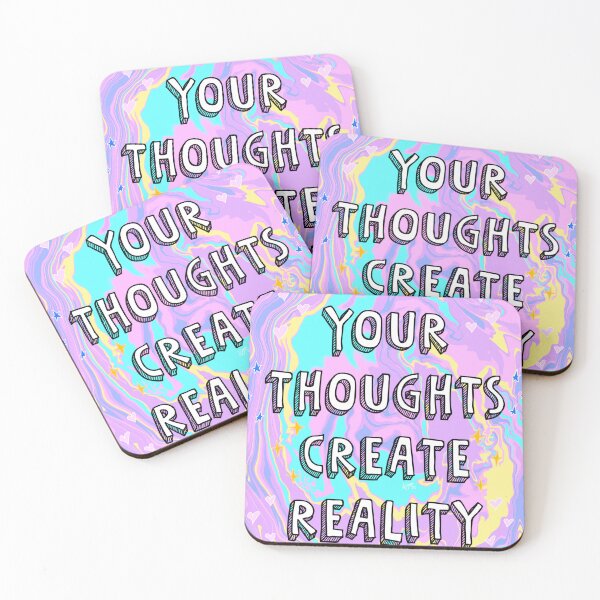 Item preview, Your Thoughts Create Reality designed and sold by littlekit-art.