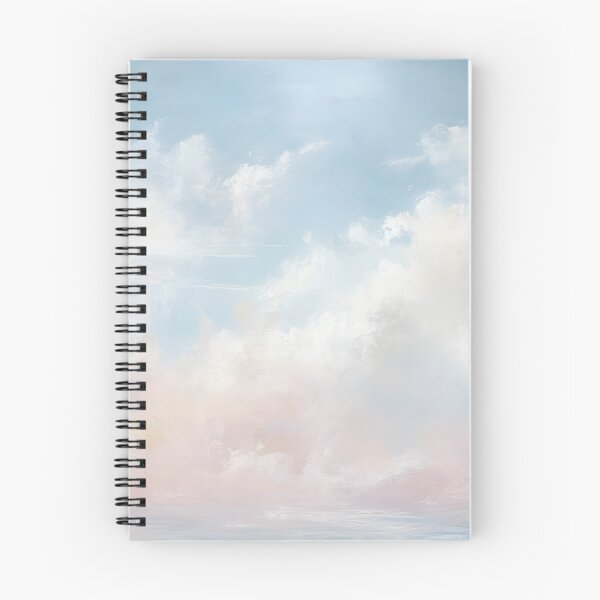Item preview, Vintage Clouds in Pink Blue Sky designed and sold by trajeado14.