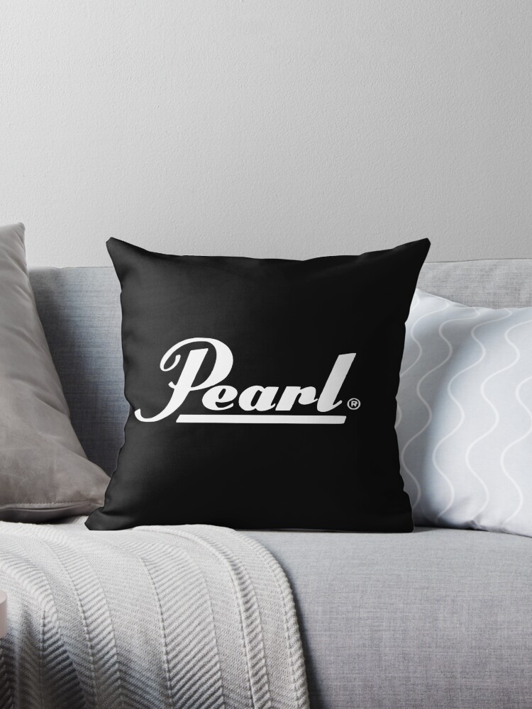 Pearls Throw Pillow by jules LV