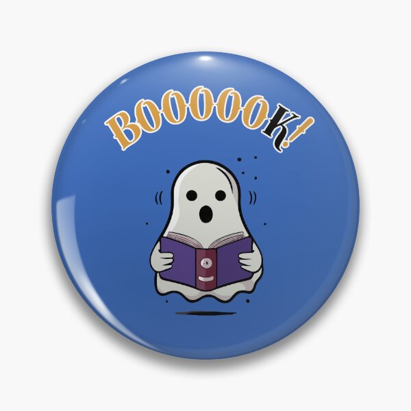 Item preview, Ghost reading a book and booing designed and sold by ColourfulTimes.