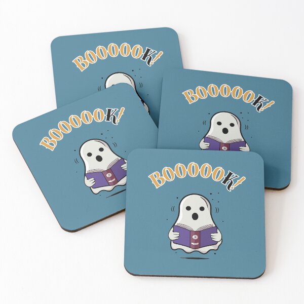 Item preview, Ghost reading a book and booing designed and sold by ColourfulTimes.
