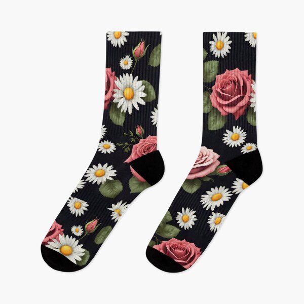 Item preview, A Pattern With Roses And Daisies designed and sold by Art Intelligence.
