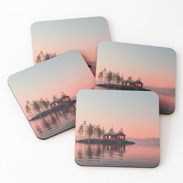 Item preview, Nordic Lakeside Hygge designed and sold by Newpixelland.