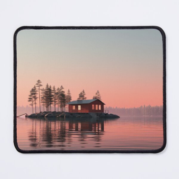 Item preview, Nordic Lakeside Hygge designed and sold by Newpixelland.