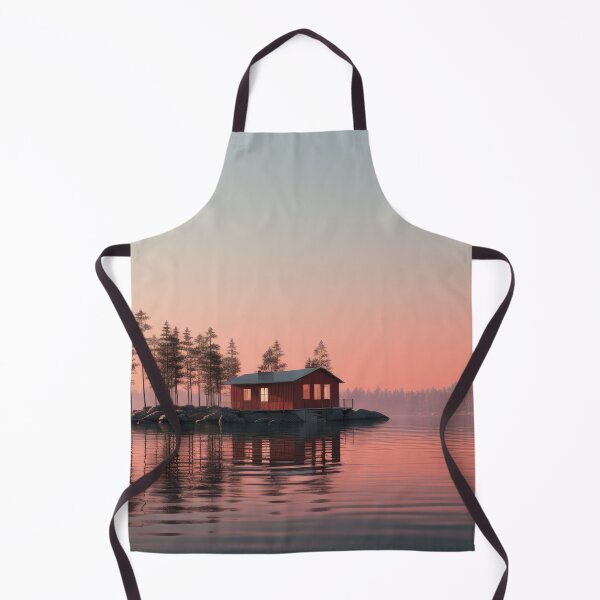 Item preview, Nordic Lakeside Hygge designed and sold by Newpixelland.