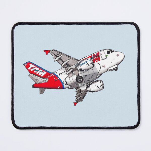 Item preview, Airbus A319 caricature designed and sold by DouglasAraujo7.