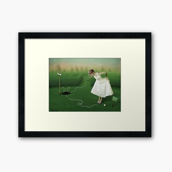Labyrinth Framed Art Print