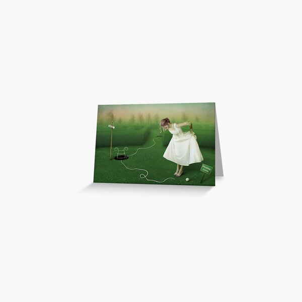 Labyrinth Greeting Card
